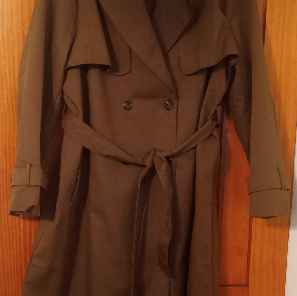 Olive Green Trenchcoat